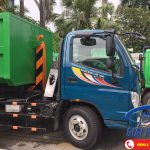 Xe chở rác thùng rời 10 khối Thaco Ollin 700C